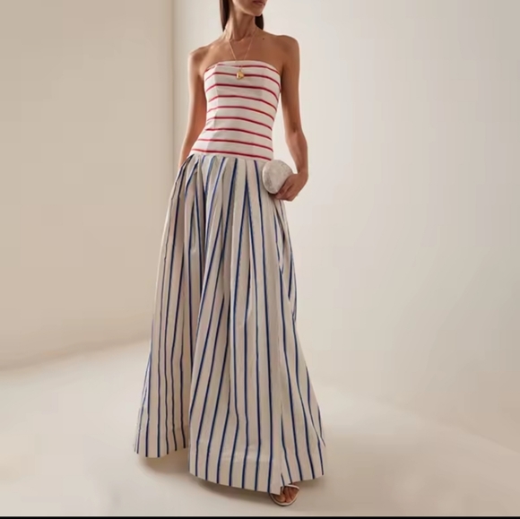Dresses & Skirts - Maxi Dress Summer Off The Shoulder Party Vestidos Femme Holiday Dresses